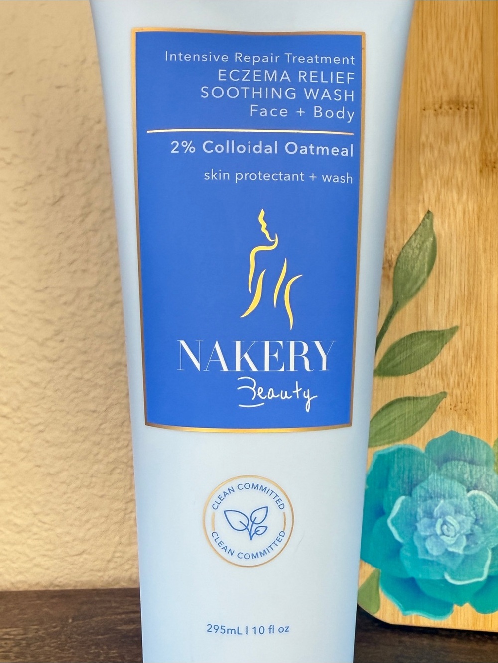 Nakery Beauty Eczema Relief Soothing Face & Body Wash, 10 fl oz - Picture 12 of 14